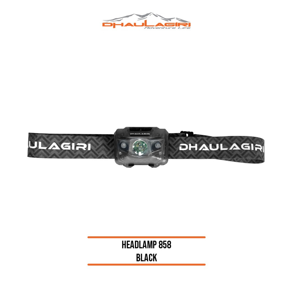 HEADLAMP DHAULAGIRI HL 858 SENTER KEPALA HIKING CAMPING WATERPROOF