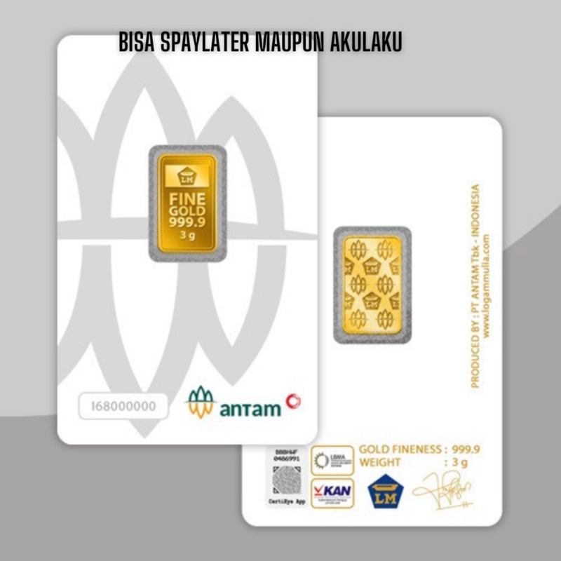 EMAS ANTAM 1 gr CERTICARD LM 999.9