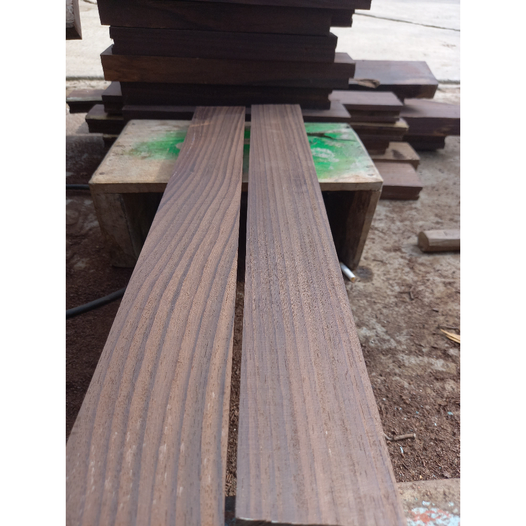 Bisa custom ukuran papan Kayu sonokeling full galih