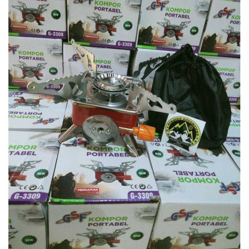 kompor portable petak / Kompor gunung / kompor gas camping