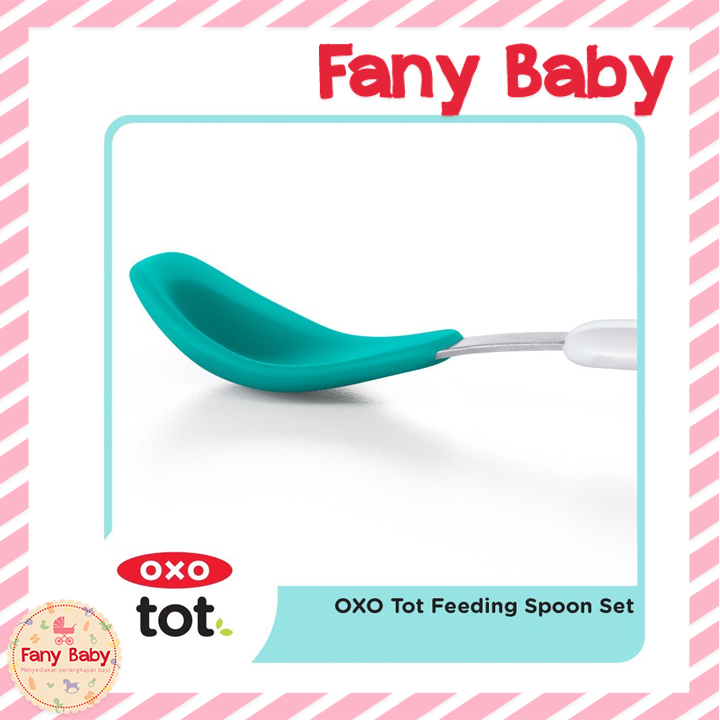 OXO TOT FEEDING SPOON SET 6M+