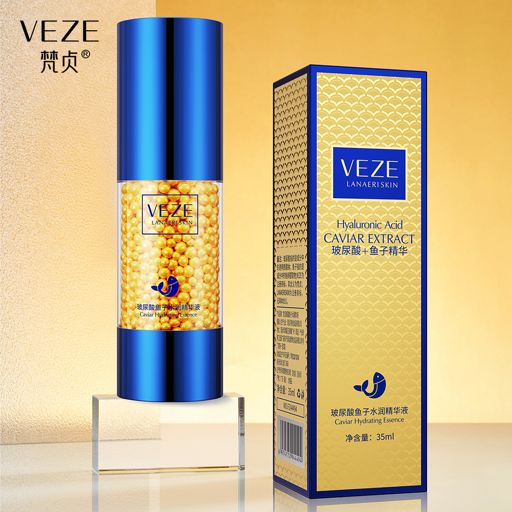 Veze Essence Asam Hyaluronic Caviar Krim Wajah Antikerut Firming Esensi 35ML