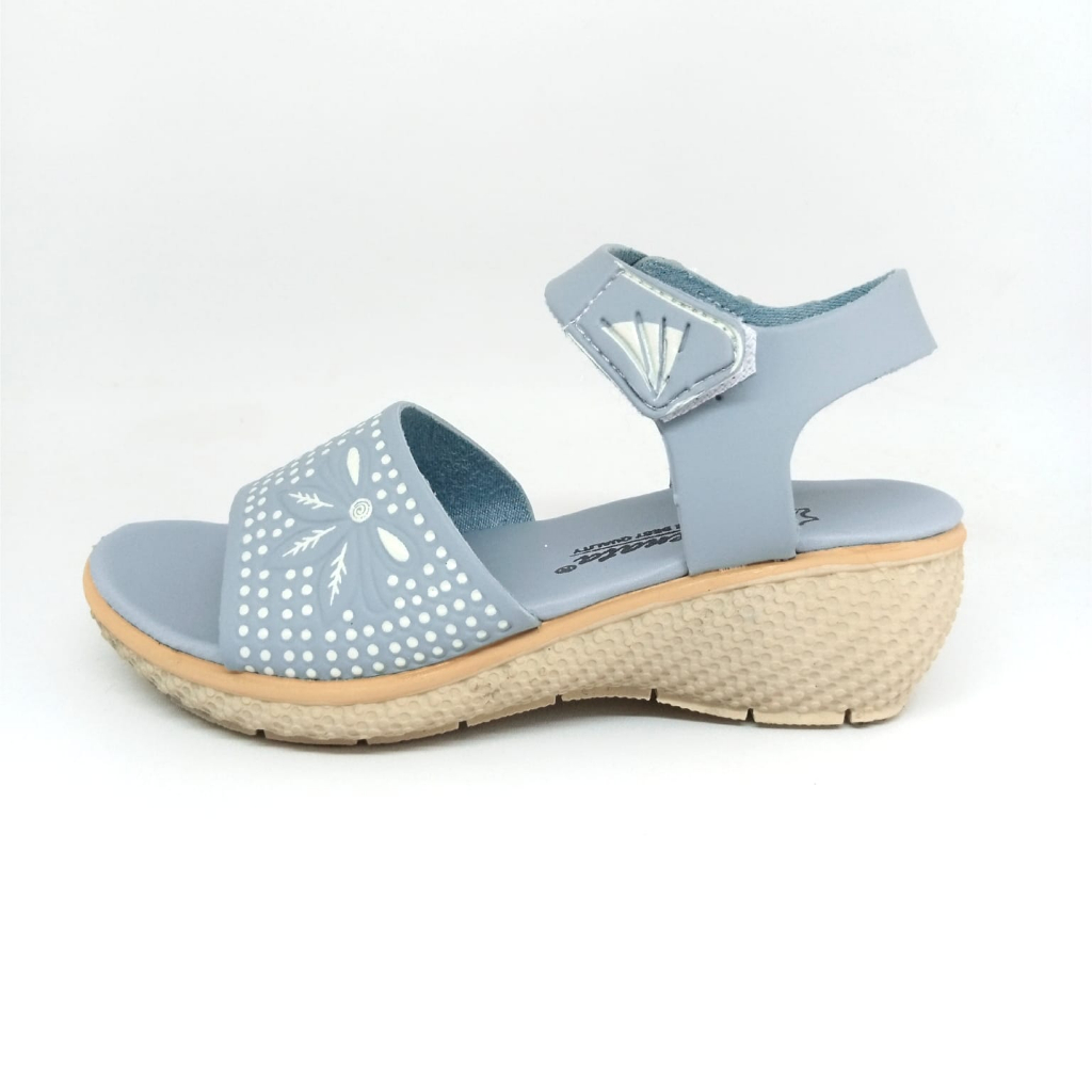 Sandal Slop Let Anak Perempuan Renata 4cm Tali Strap 26 - 35 Casual Fashion RNT02