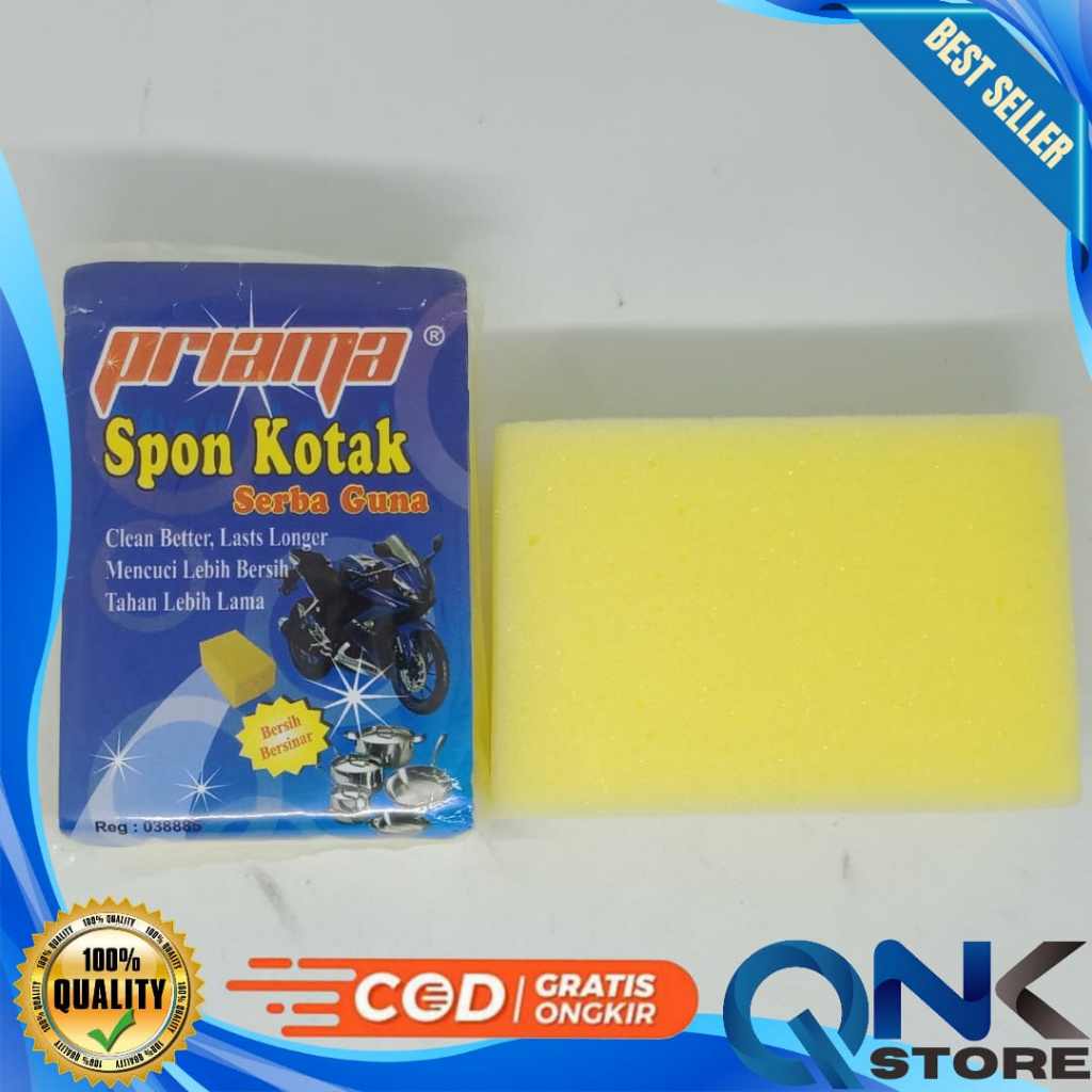 Spon Busa Foam Spons Cuci Motor Wash Motor Mobil Piring