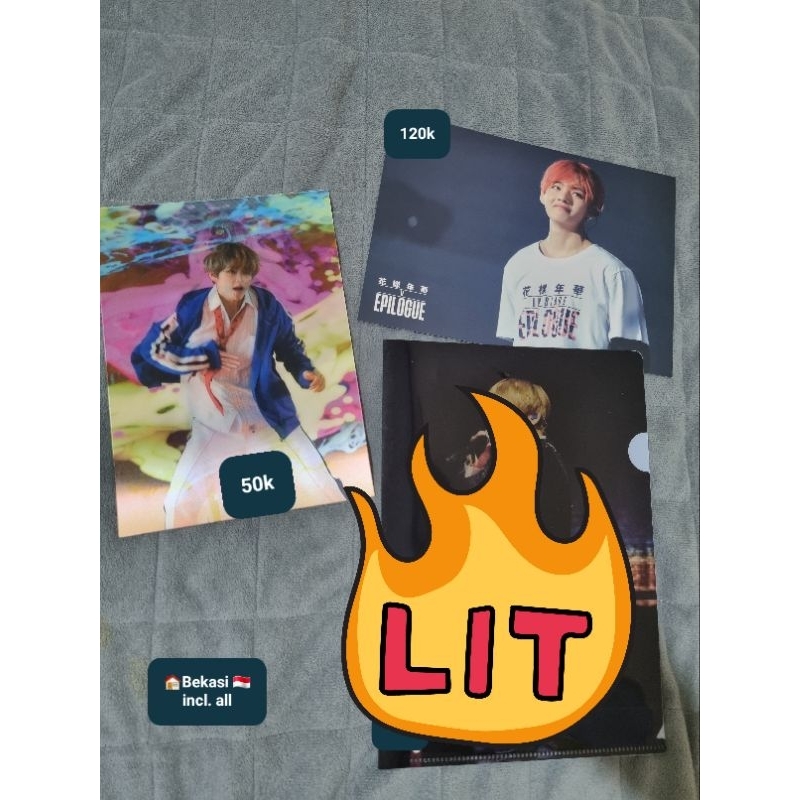 Postcard Posca V Taehyung BTS Dicon Lenticular HYYH Epilogue On Stage