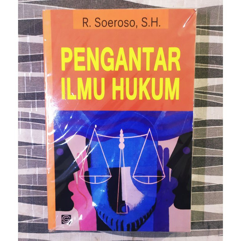 BUKU PENGANTAR ILMU HUKUM - R SOEROSO [ORIGINAL]