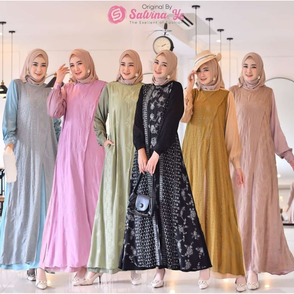GAMIS SALVINA BORDIR PREMIUM XXL JUMBO