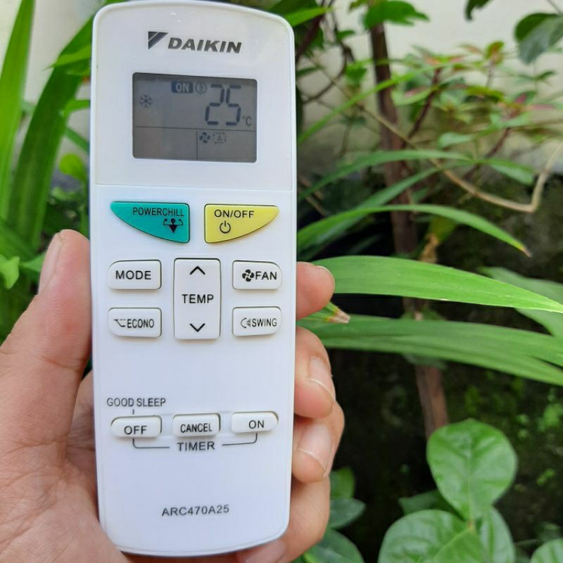 Remote Remot Ac Daikin ARC470A25