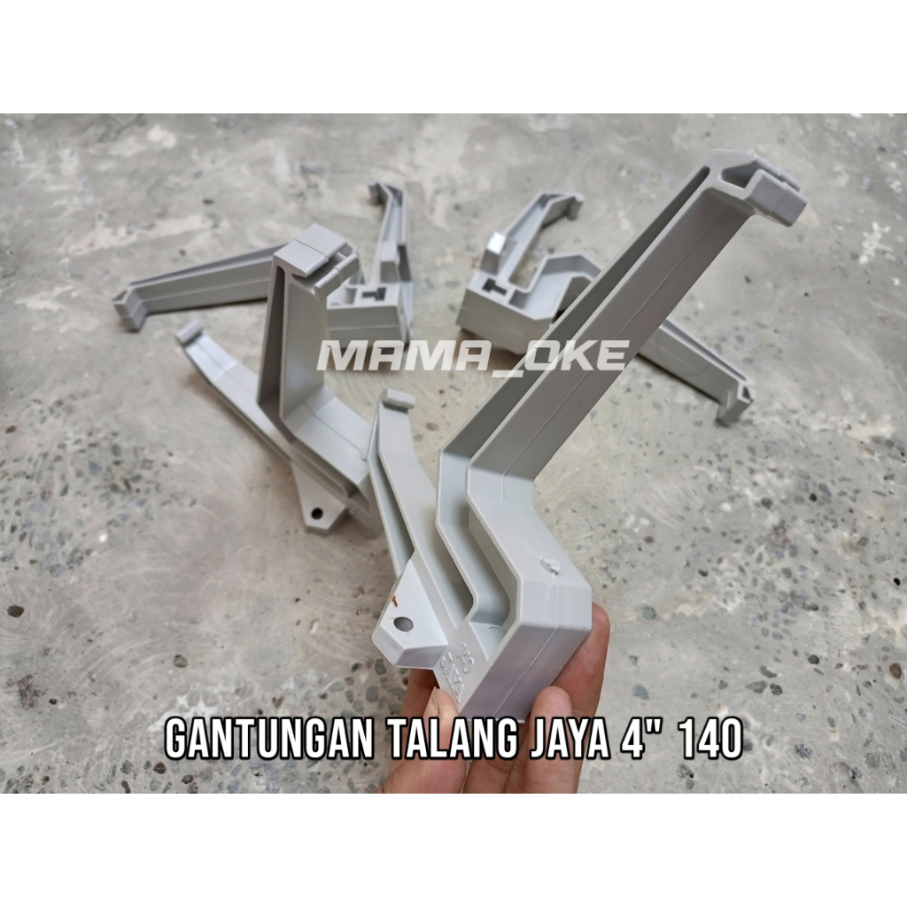 GANTUNGAN TALANG KOTAK PVC TEBAL 4 INCH MERK JAYA