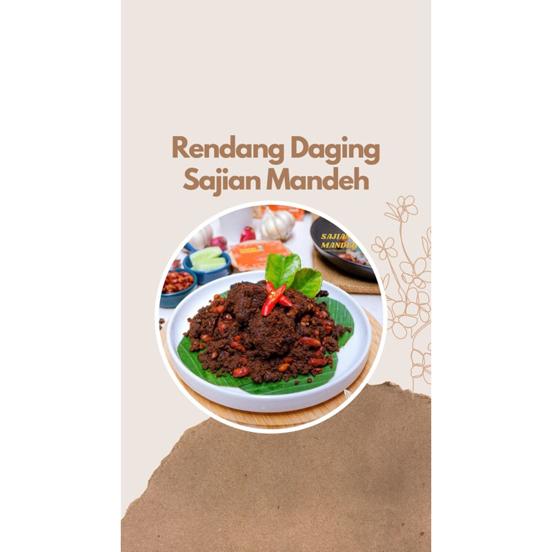 

Kacang Merah Rendang