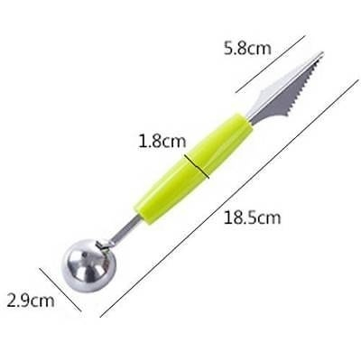 Alat Pengupas Buah / Sendok Serut Scoop Buah / Alat Kerok Buah / Pisau Buah DD127