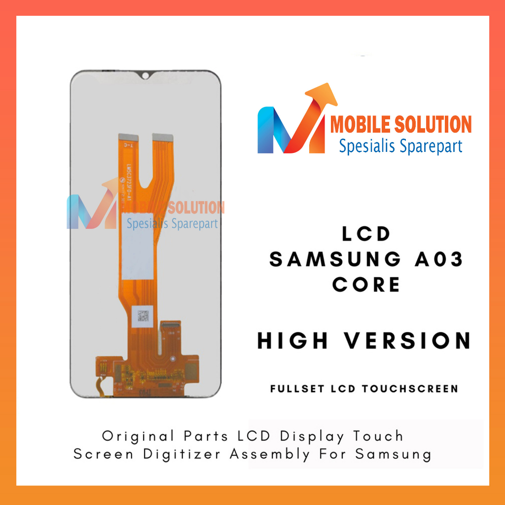 Grosir LCD Samsung A03 Core / SM A0327F ORIGINAL 100% Fullset Touchscreen Garansi 1 Bulan + Packing / Bubbel