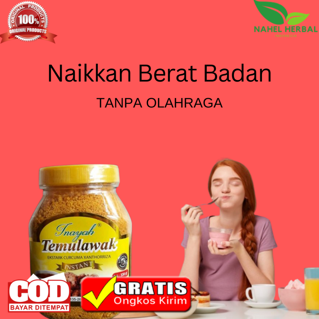 gratis Ongkir Obat Herbal Gemuk Badan Permanen Tanpa Efek Samping Yg Aman 100% Original Bpom - Jamu 