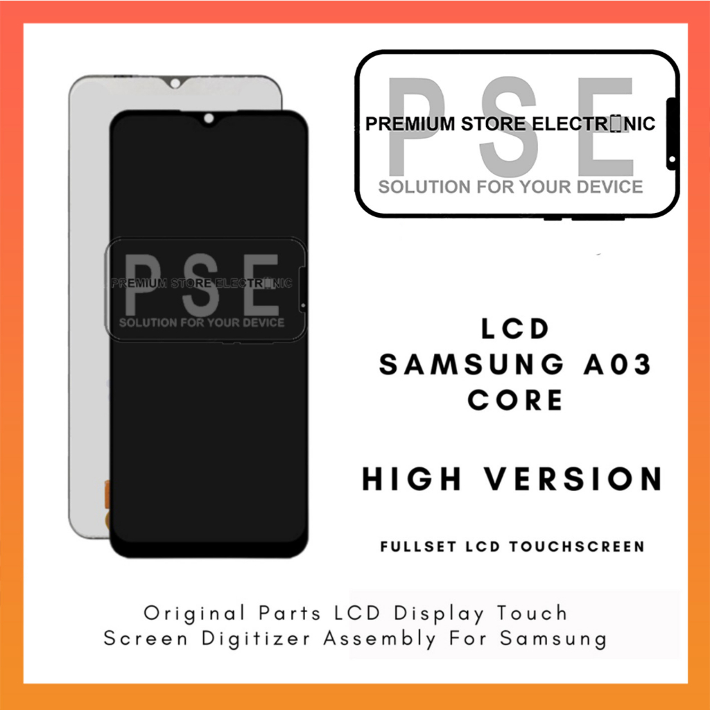 LCD Samsung A03 Core / SM A032F Original Fullset Touchscreen Garansi 1 Bulan