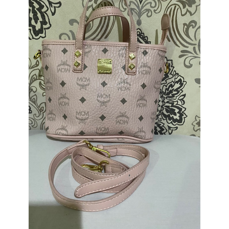 sling mini mcm pink