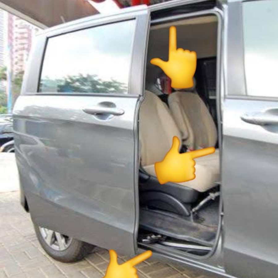 karet balon body karet peredam pintu mobil honda freed