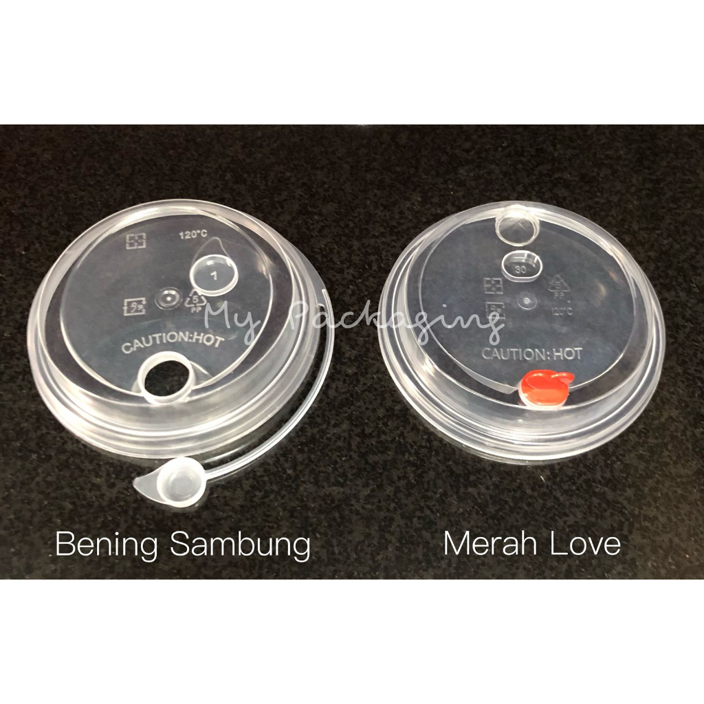PP Cup Injection + tutup + stopper 500set -  Gelas Plastik ukuran 16oz / 16 Oz / Gelas 500ml Isi 500set