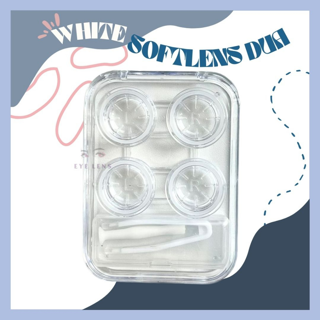 TEMPAT SOFTLENS 2 LENSA PENJEPIT APLIKATOR SOFLENS