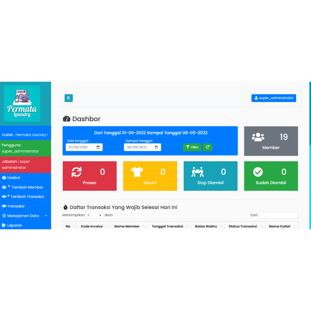Source Code Program Aplikasi Laundry Berbasis Website
