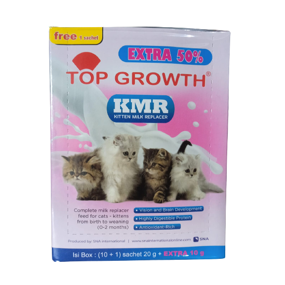 Top Growth Susu Kucing Sachet 30gr