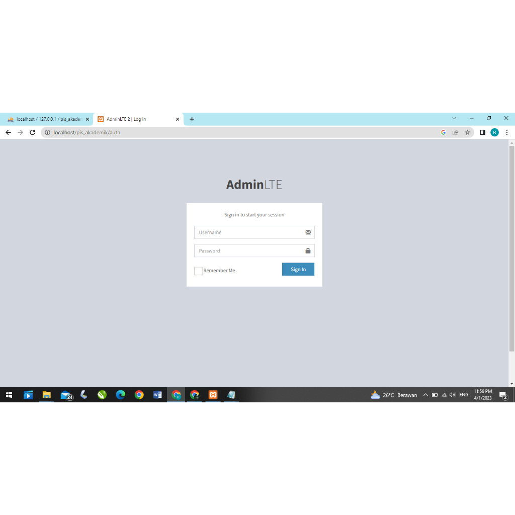 Source Code Program Aplikasi Akademik Sekolah Berbasis Website