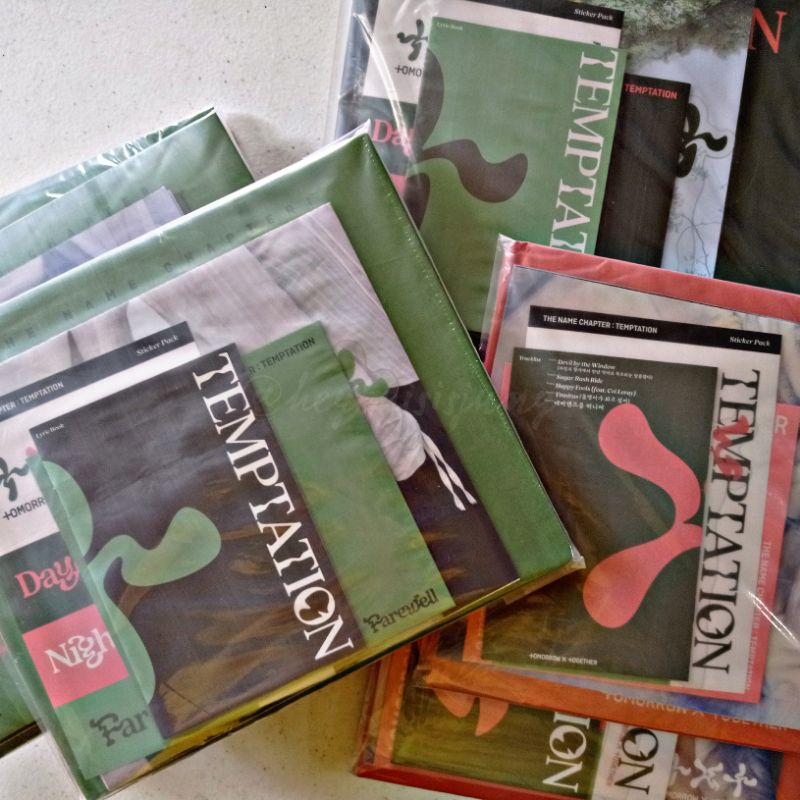 THE NAME CHAPTER : TEMPTATION TXT REGULAR ALBUM OFFICIAL [ DAYDREAM, NIGHTMARE, FAREWELL VERS ]