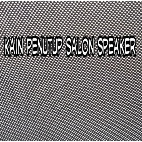 ✨ Kain jala penutup sound speaker | Kain jaring penutup sound | kain hitam berlubang untuk tas | kai