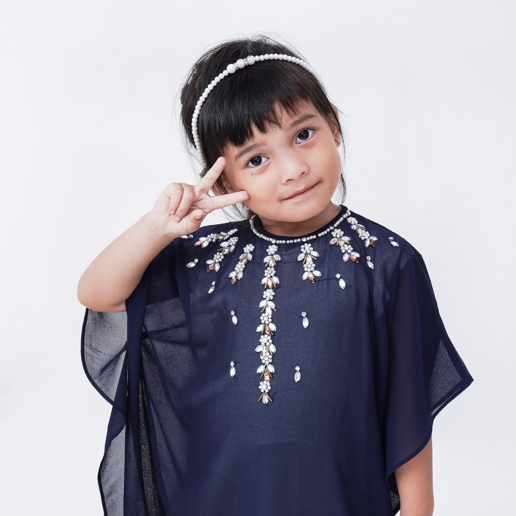 TERLARIS KAFTAN FIRDA POLOS KAFTAN ANAK 1-5 TAHUN GAMIS ANAK PEREMPUAN