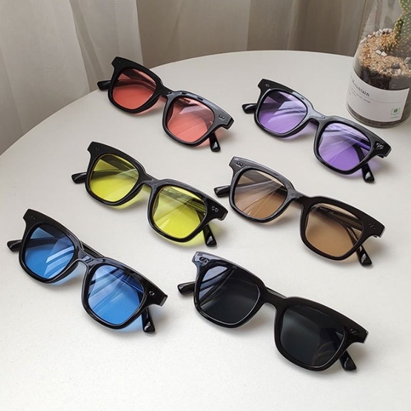 Kacamata Pria/Wanita Sunglasses Korean Fashion Small Candy Color Kacamata fashion Small candy color sunglasses pria wanita model terbaru