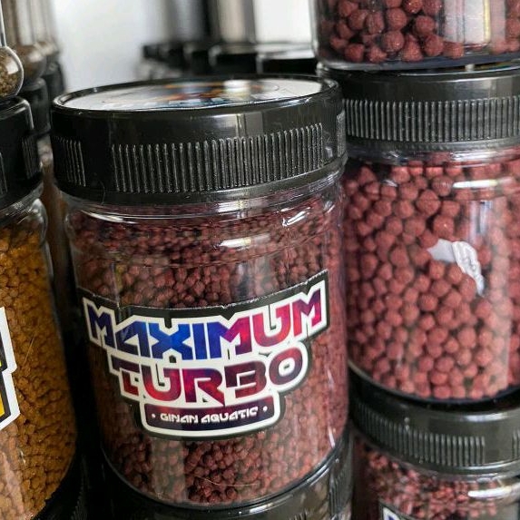 Pelet Maximum Turbo Red Blue Yellow Ginan Aquatic