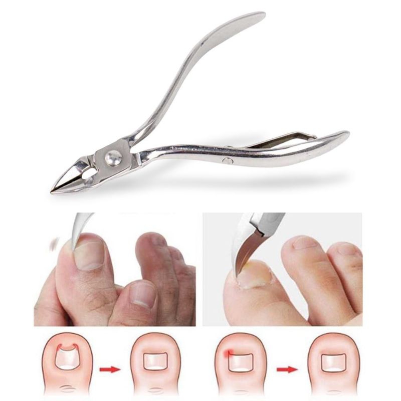 Gunting Cantengan Mini Gunting Kuku Kaki Gunting Lancip Toe Nail Clipper