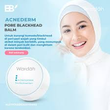 Wardah Acnederm Pore Blackhead Balm 20 g - Pembersih Komedo Menghambat Bakteri Jerawat