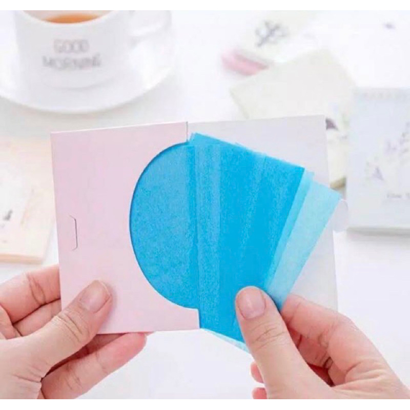 Kertas minyak wajah 50sheet/lmbr