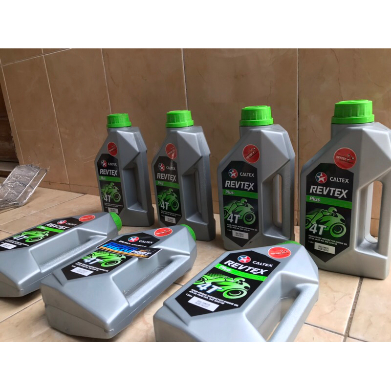 oli mesin oli revtex caltex jaso MA 25-40 kemasan 1liter
