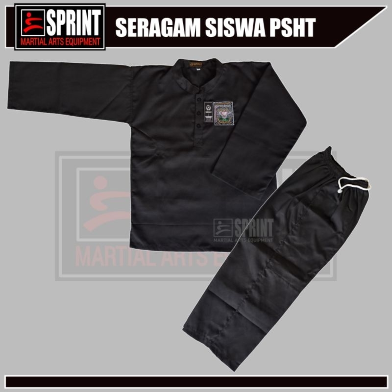 Sakral PSHT Benik - Baju Seragam Latihan Siswa Pencak Silat SH Terate