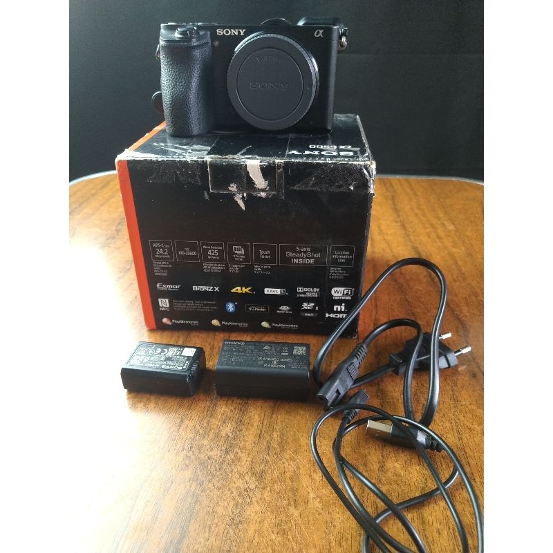 Sony a6500 Body only Full set second,bekas pakai