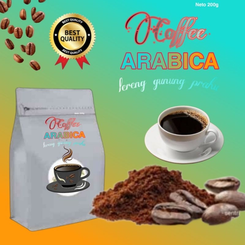 

KOPI ARABICA BUBUK HALUS Alami