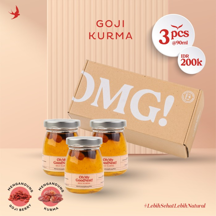 

Sarang Burung Walet - Goji Kurma (3pcs) - Oh My Goodnest!