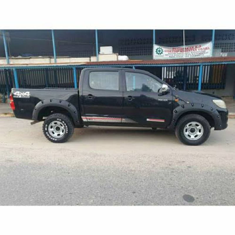 paket hemat fender dan snorkle Hilux vigo doble kabin 2010-2015