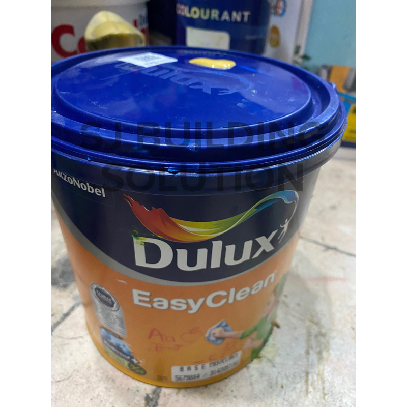 Cat Tembok Dulux Easy Clean 2.5 Ltr Coklat Keemasan Emas 5 Kg 5Kg Interior