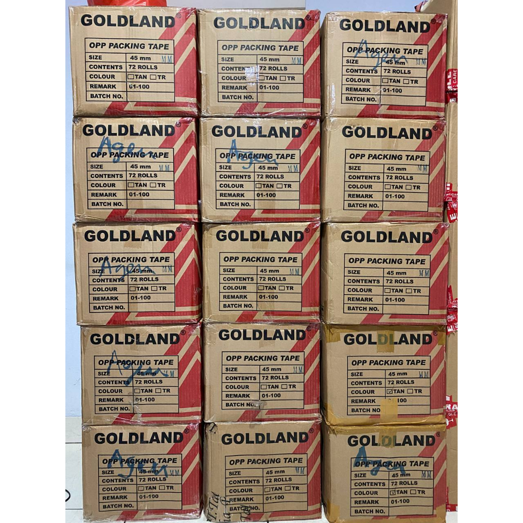

Lakban GoldLand 45mm x 72 yard (DUS)