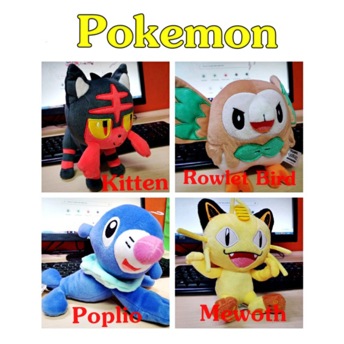 

Jual Boneka Pokemon Litten Poplio Mewoth Asli Tomy Termurah - Rouwlet Berkualitas