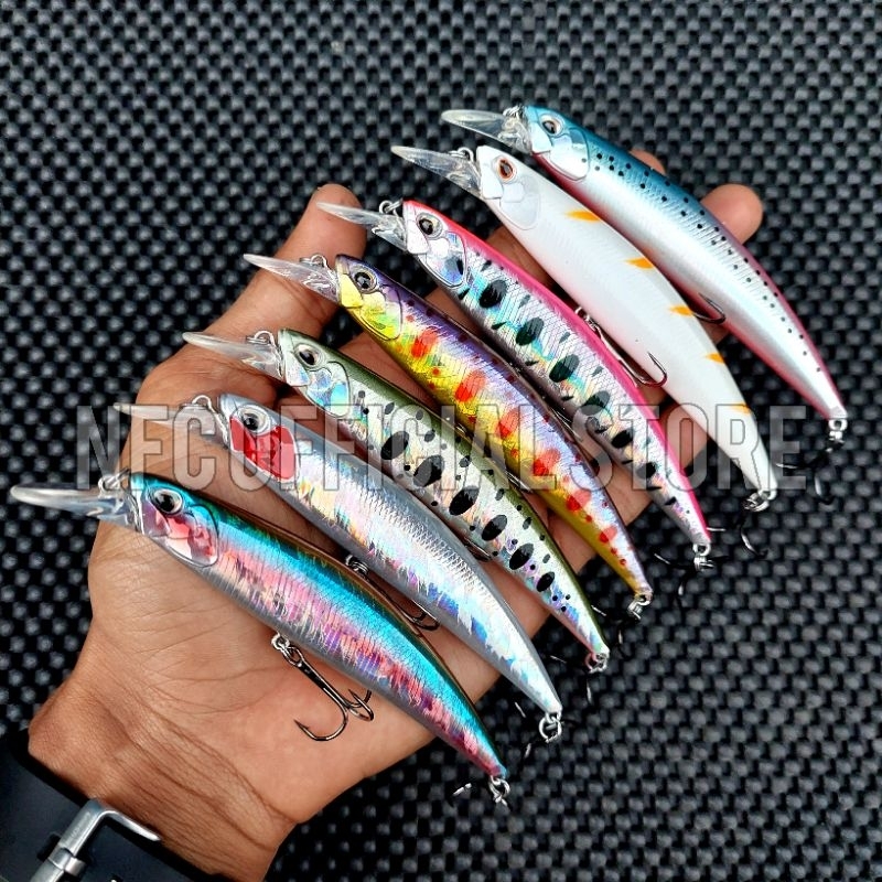 Lure Minnow Sinking 11 cm 21 gram Medium LONG CAST Best Killer Action