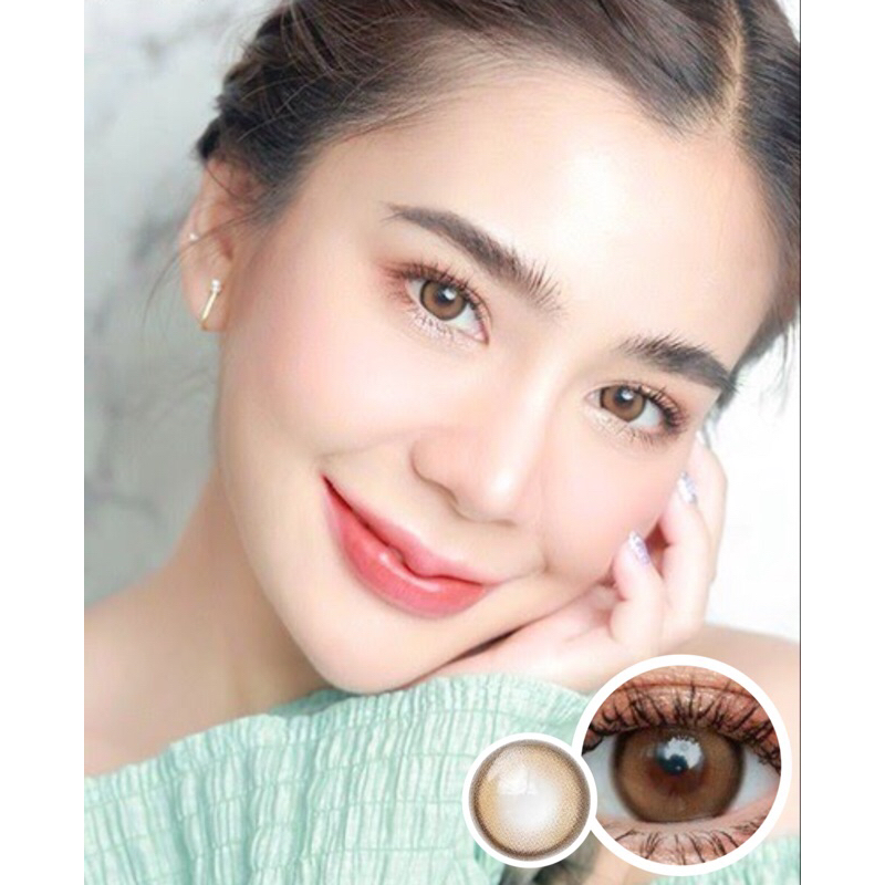 PUSBEL KOREAN ARIN BROWN SOFTLENS ORI KOREA