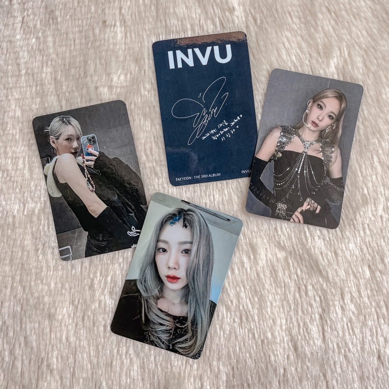 [READY STOCK] TAEYEON INVU PHOTOCARD ALBUM KPOP SET LOOK A LIKE