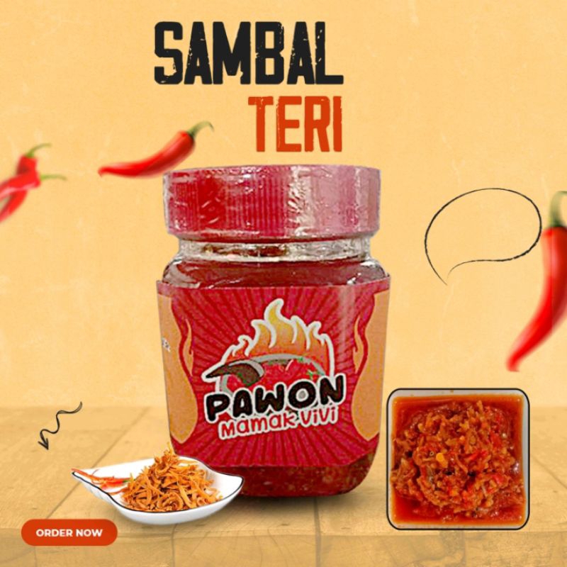 

sambal teri pawon mamak vivi