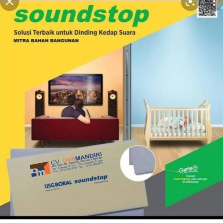 JAYABOARD SOUNDSTOP 12x1200X2400mm