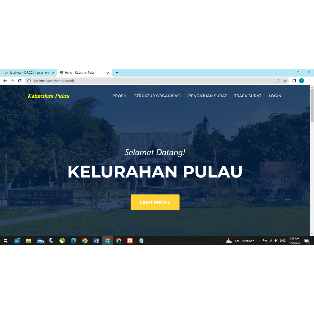 Source Code Program Aplikasi Sistem Informasi Pengajuan Surat dan Monitoring Surat