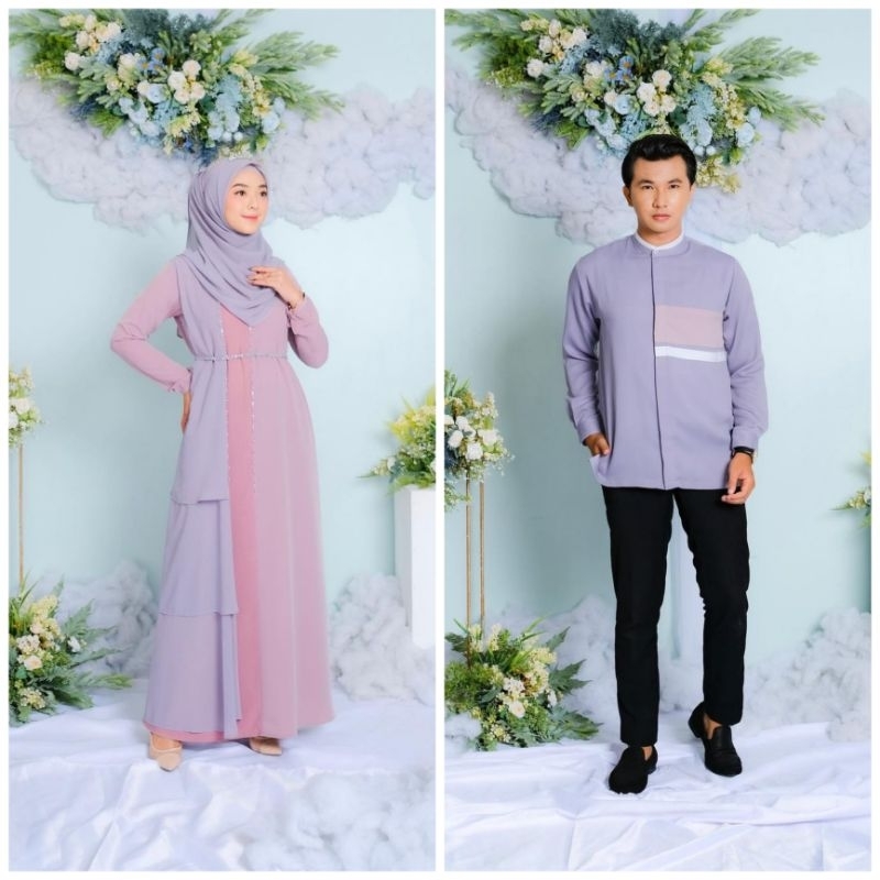 GAMILA DRESS, KEMEJA PENDEK BY BBC COLLECTION ❗BACA DESKRIPSI❗DRES PINK, GAMIS PINK, COUPLE PINK