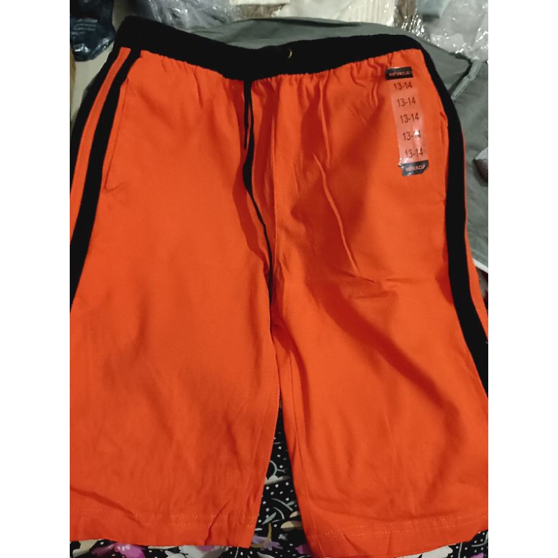 celana anak kaos size 13-14 nevada orange